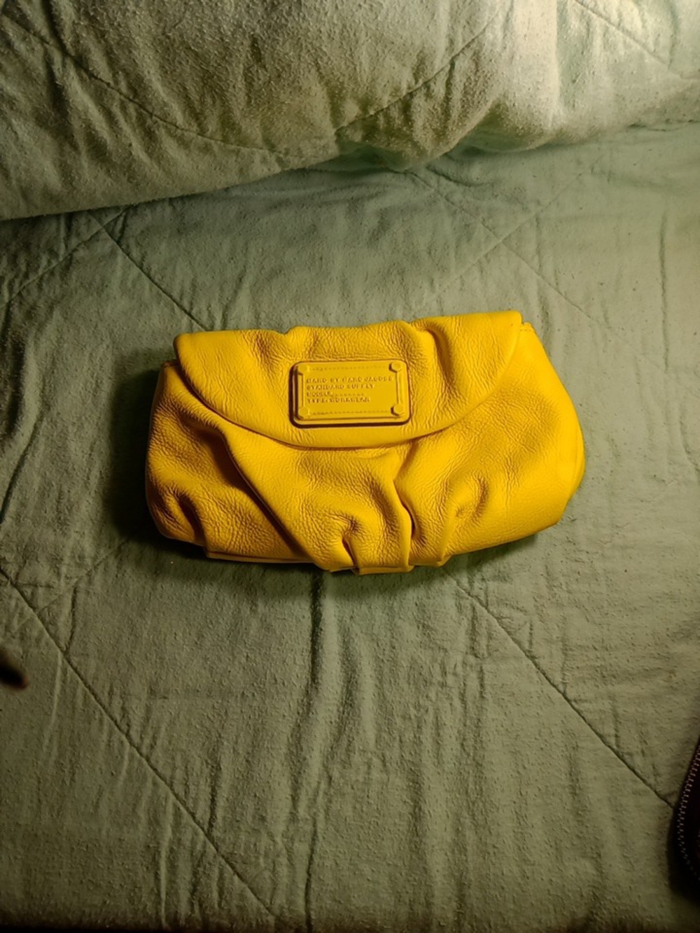 Leather clutch, Marc by Marc Jacobs Classic Q Karlie